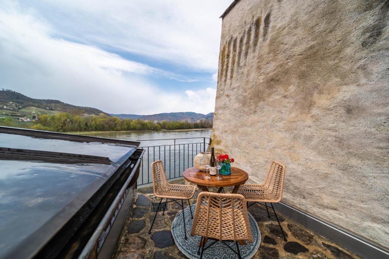 Smile Apartments Mit Donaublick Dürnstein Buitenkant foto