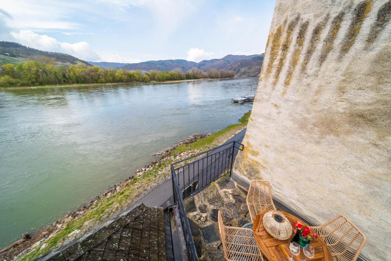 Smile Apartments Mit Donaublick Dürnstein Buitenkant foto